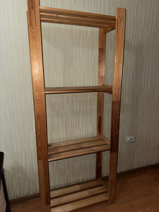 Стеллаж деревянный