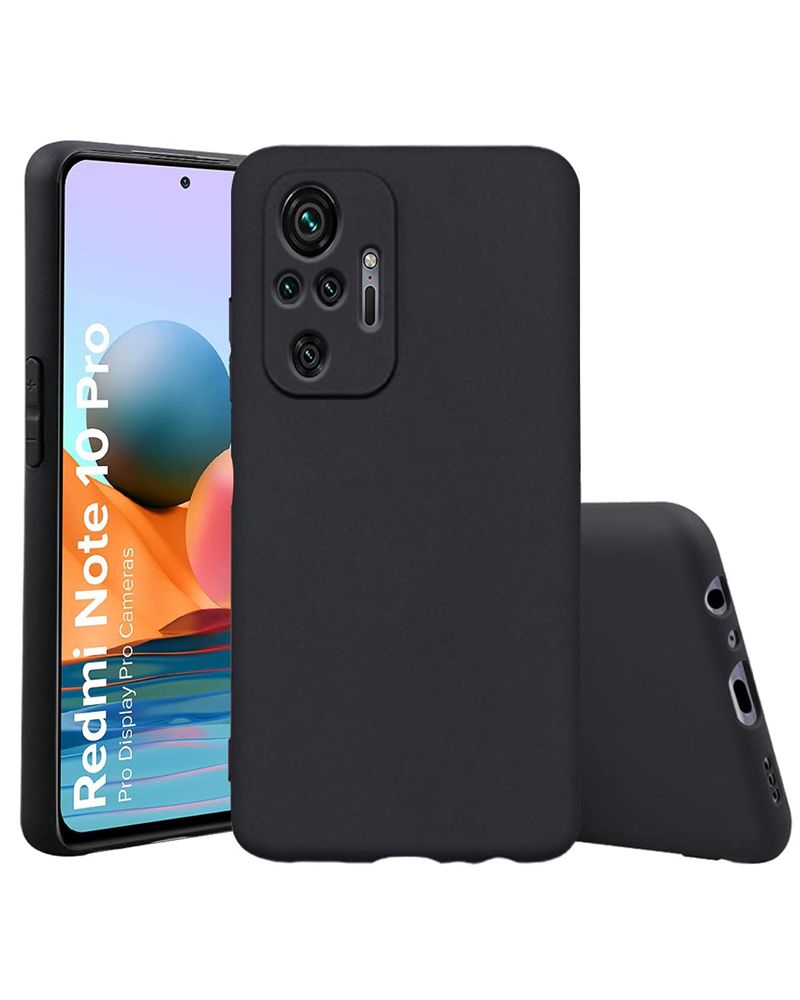 Husa Silicon Neagra / Transparenta XIAOMI Redmi Note 10/11/12/13 PRO