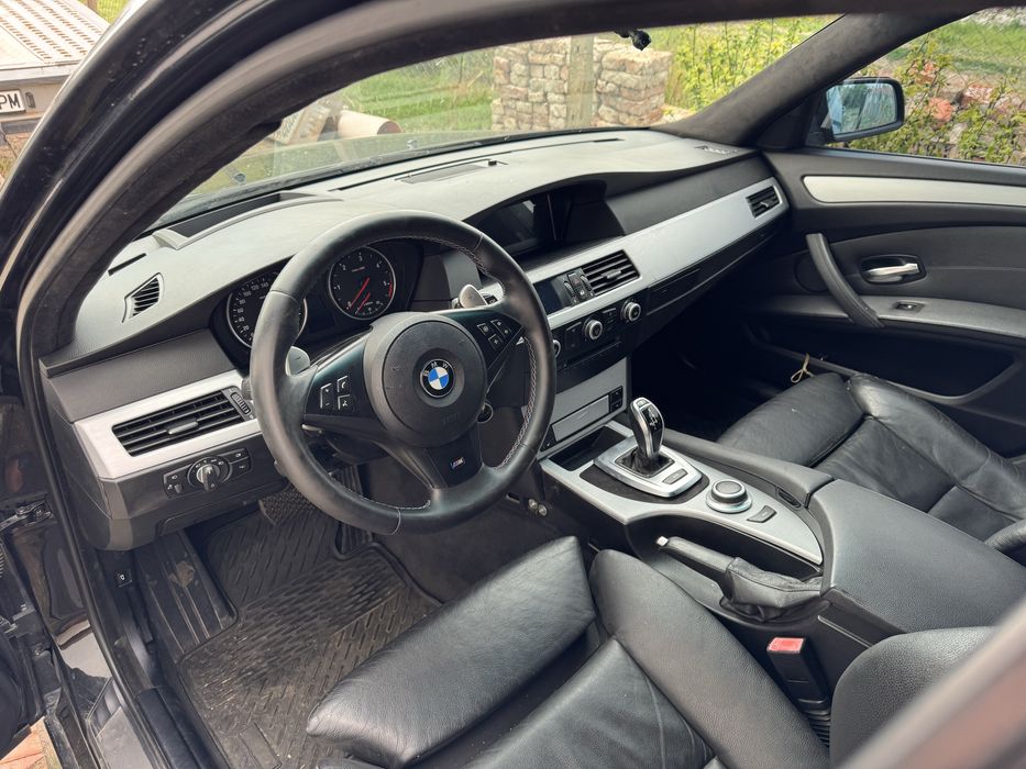 Черни табла със хедъп и къпходъри за е60/61 със старт бутон