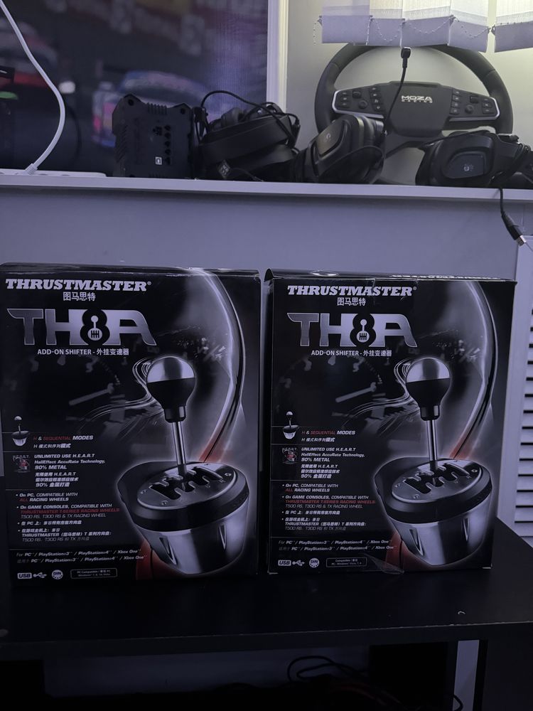 Thrustmaster th8a shifter в коробке почти новый