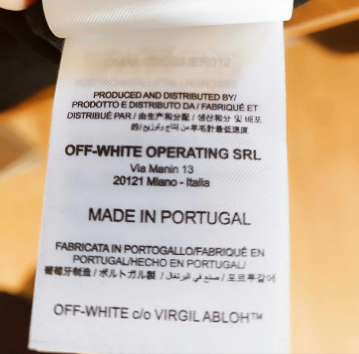 Мъжка тениска OFF WHITE -XL размер