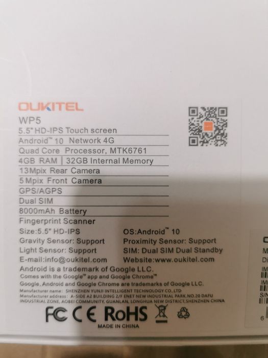 Telefon Oukitel WP5 4 ram 32 Rom. Nou! Nu este Samsung, IPhone!!