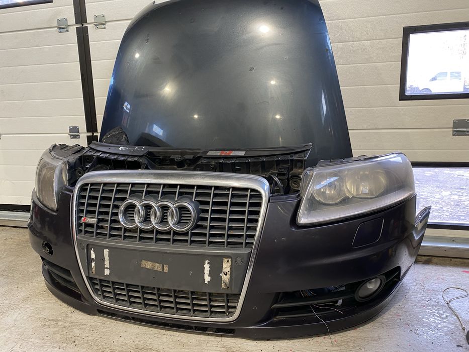 Fata completa Audi A6 C6 4F S-line capota bara far trager