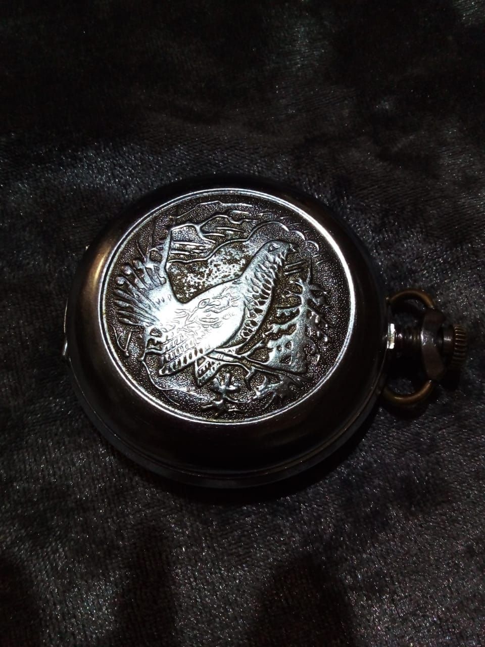 Карманные часы "Молния" калибр 3602, СССР