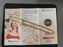 (Ag44 B6000) Lant aur 14K 22.82g