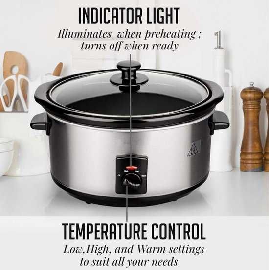 Тенджера Slow Cooker Royalty Line SLC1012/SLC1013