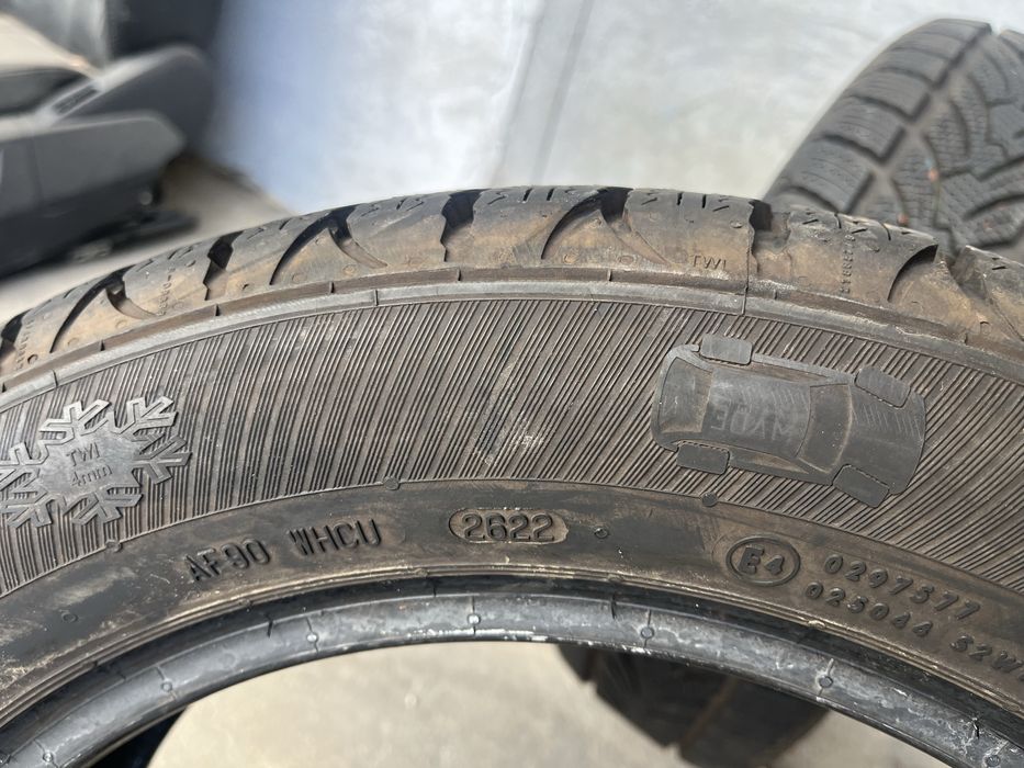 2 бр. зимни гуми 185/60/15 Platin 7,5 mm DOT 2622