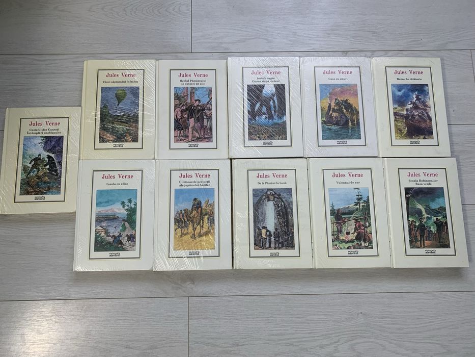 Colectie Jules Verne - Editura Adevărul - 11 volume