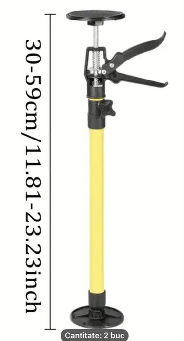 2 bucăți Tije telescopice de susținere. SUPER OFERTĂ de PREȚ -165 Ron.