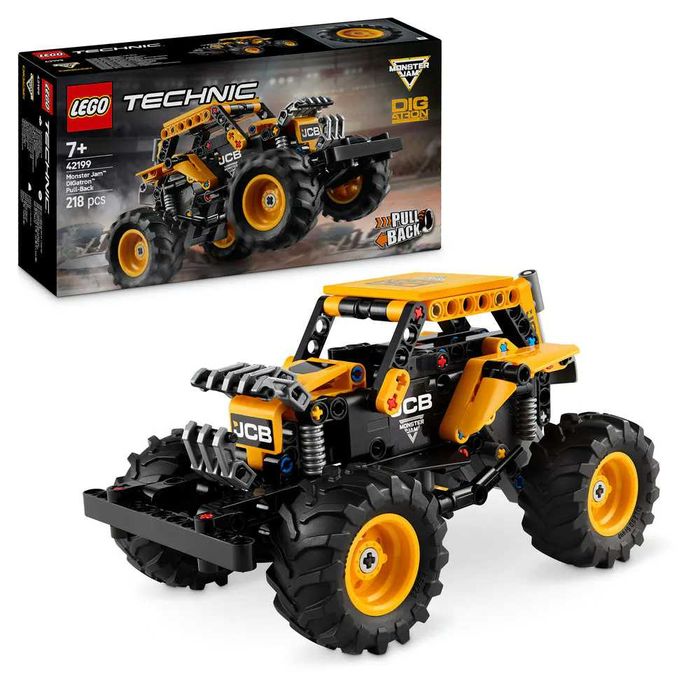 Lego Technic 42199 - Monster Jam Digatron с издърпване