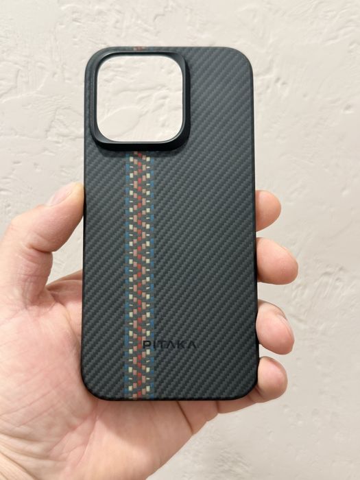 Продам чехол фирмы pitaka KEVLAR 1000%на iphone 15 pro