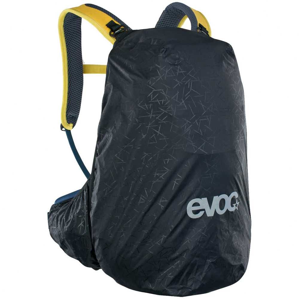 Раница EVOC Protective Trail Pro 16 S/M Жълто/Зелено