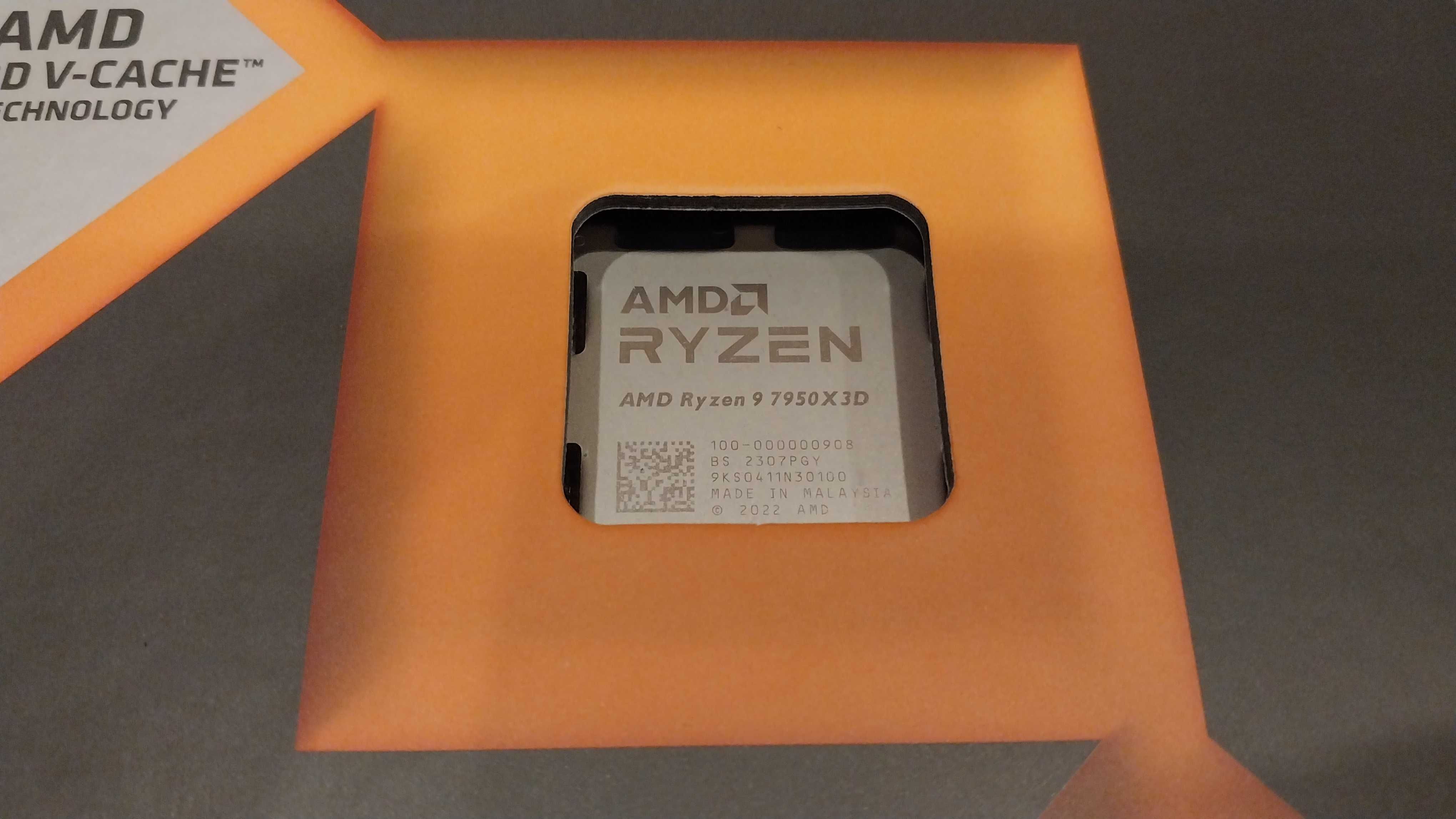 Процессор AMD Ryzen™ 9 7950X3D. Сокет AM5. Box из США. 16 Ядер 5,7ГГц.