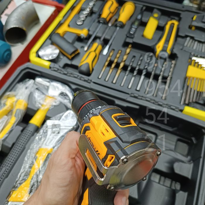 Шуруповерт набор аккумуляторная шуруповёрт