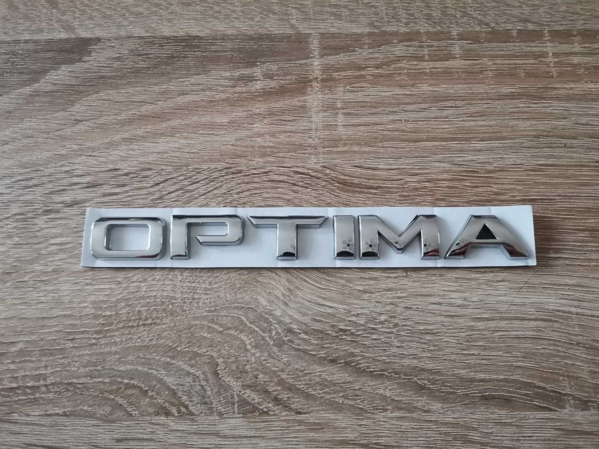 Kia Optima сребрист надпис