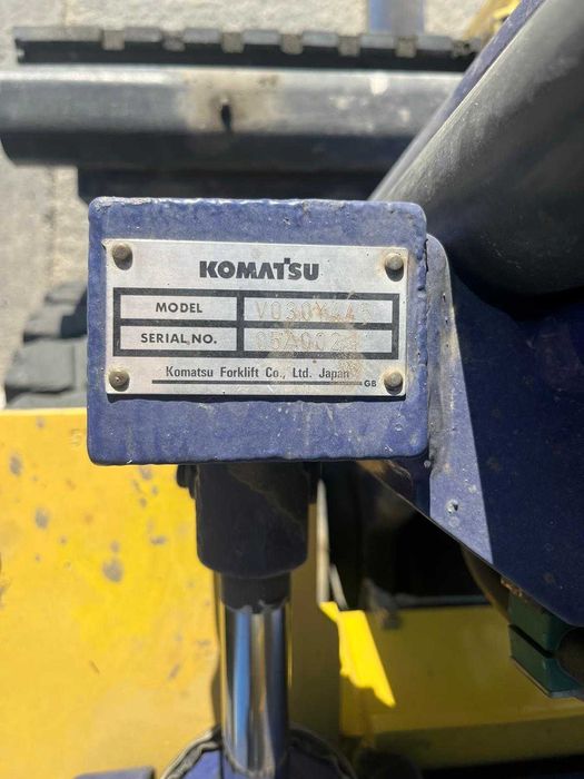 Motostivuitor Komatsu FD30T-14 – 2004 – Stare Excelentă