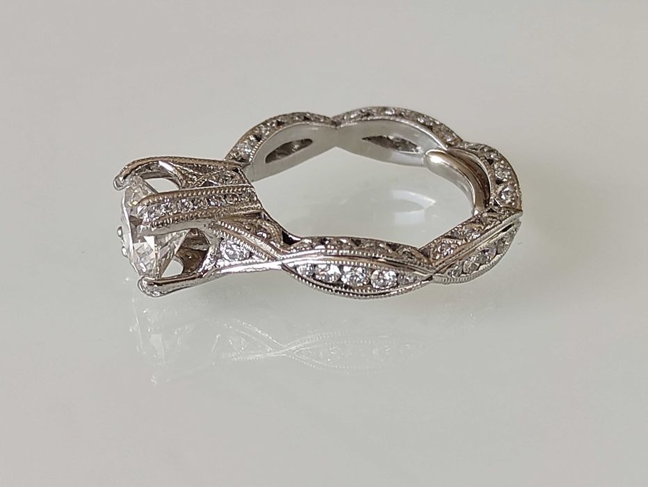 Inel platina si Diamante 3.05ct GIA certified