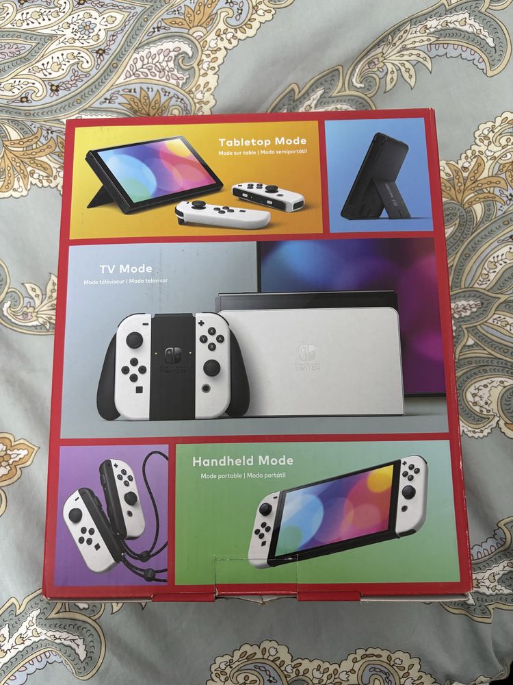 Nintendo switch oled новая из Америки ( торг уместен )