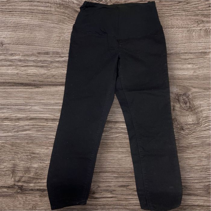 Дънки за бременни EU40 сини и черни