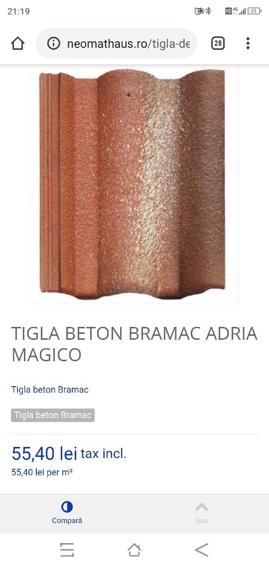 Tigla Bramac Adria Magico