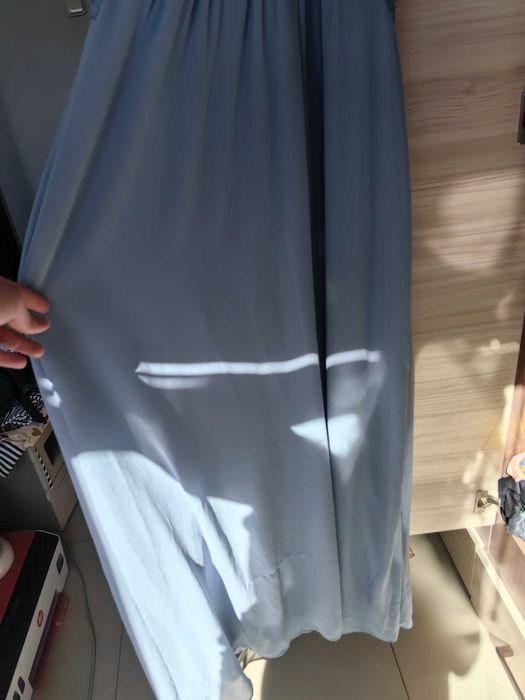 Дълга официална рокля VILA, синя, размер 40