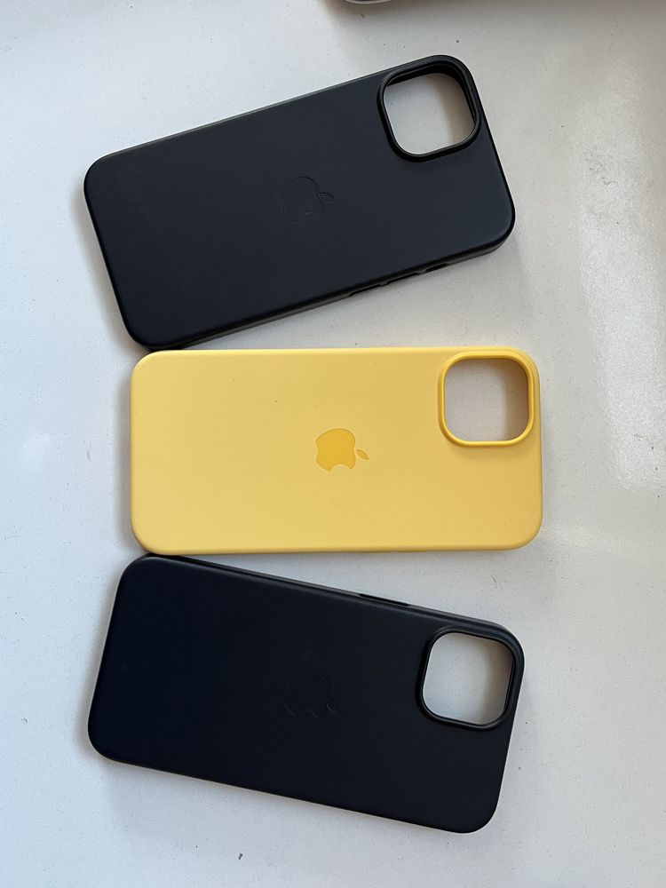 Оригинални Iphone 13 14 Pro MagSafe кожени и силиконови калъфи Apple