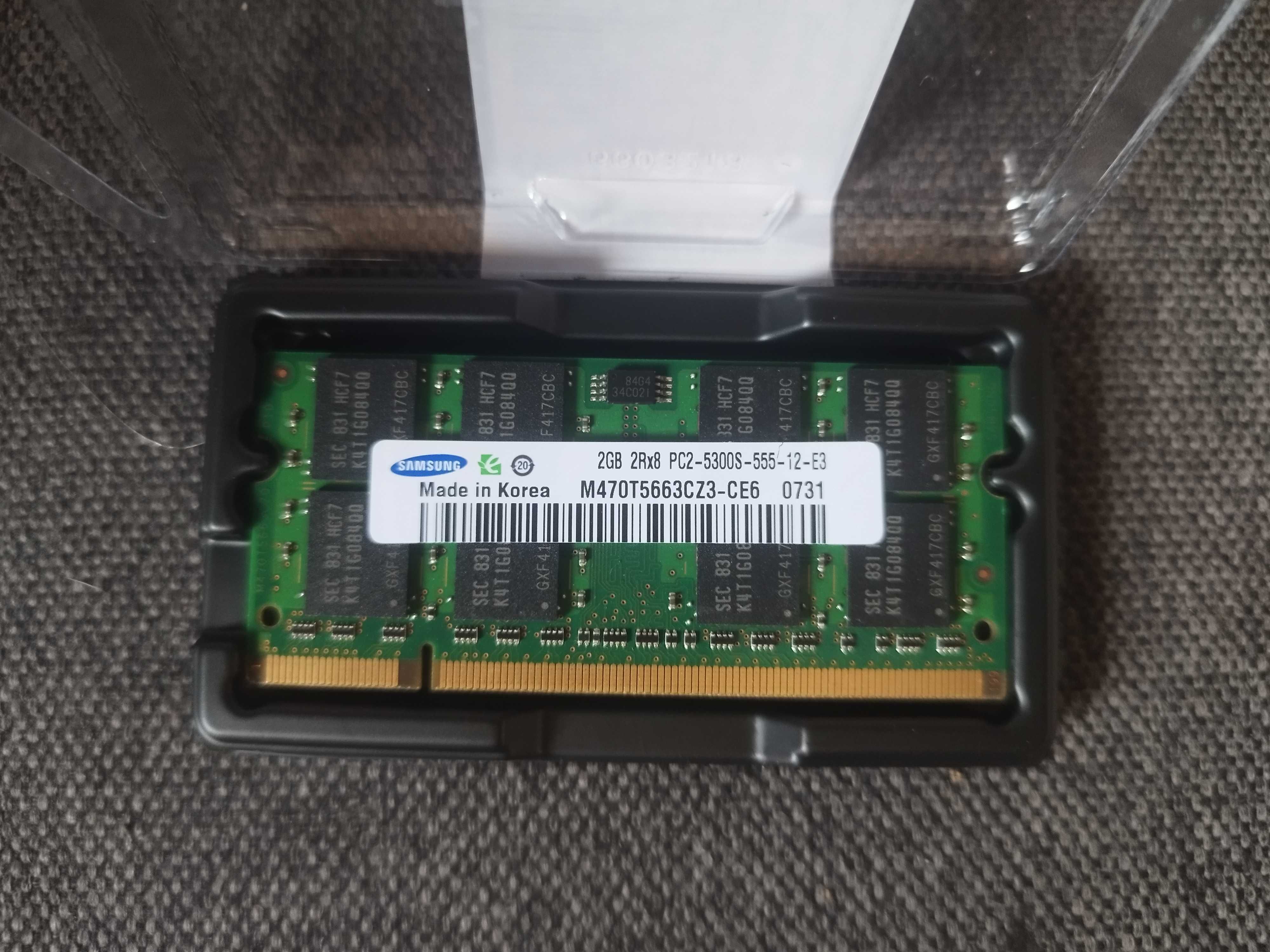 2GB DDR2/667Mhz Samsung Рам Памет за лаптоп,нова.