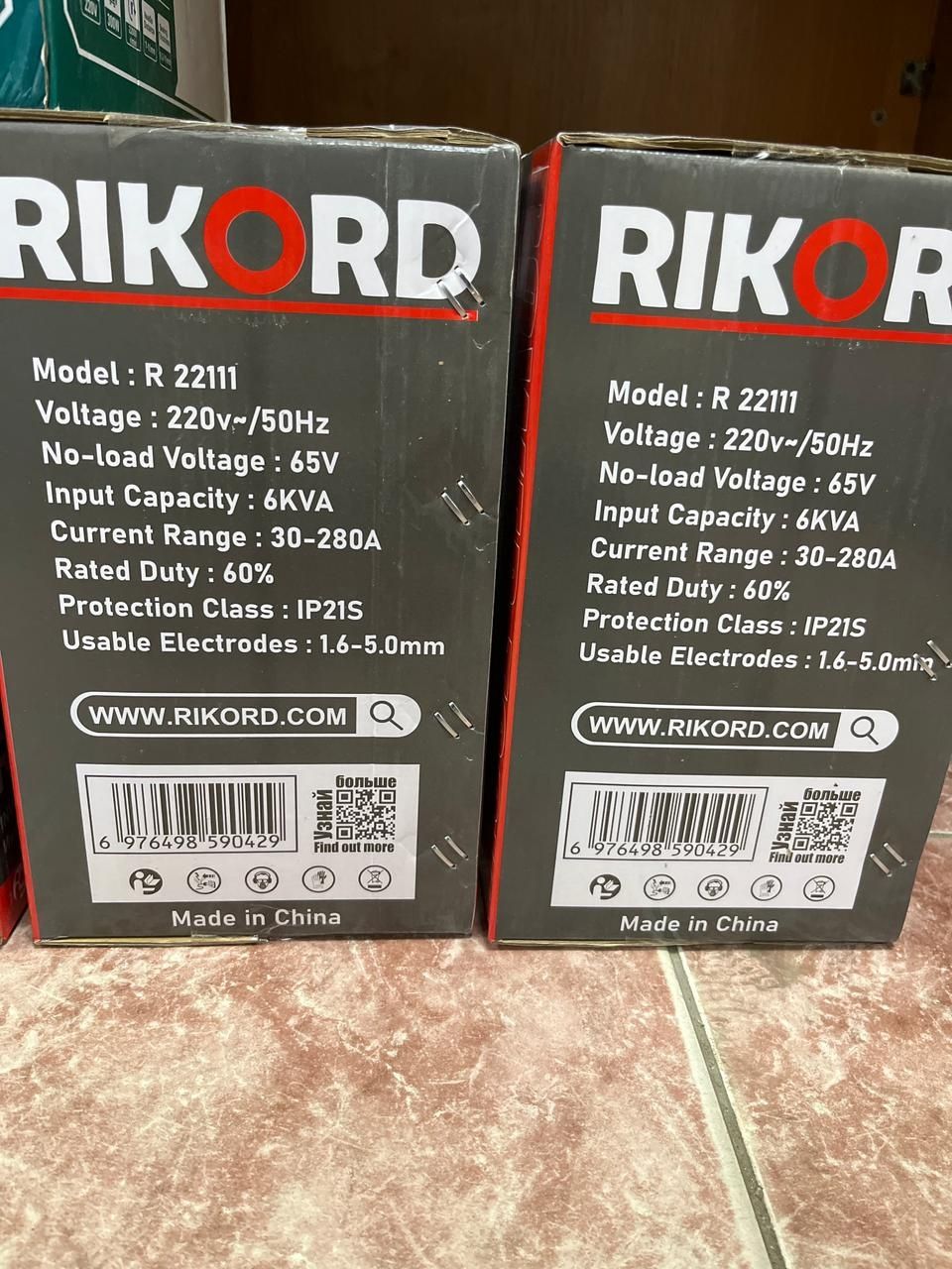 Инверторный сварочный аппарат RIKORD