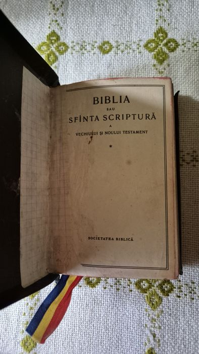 Carte veche religie Biblia carte veche