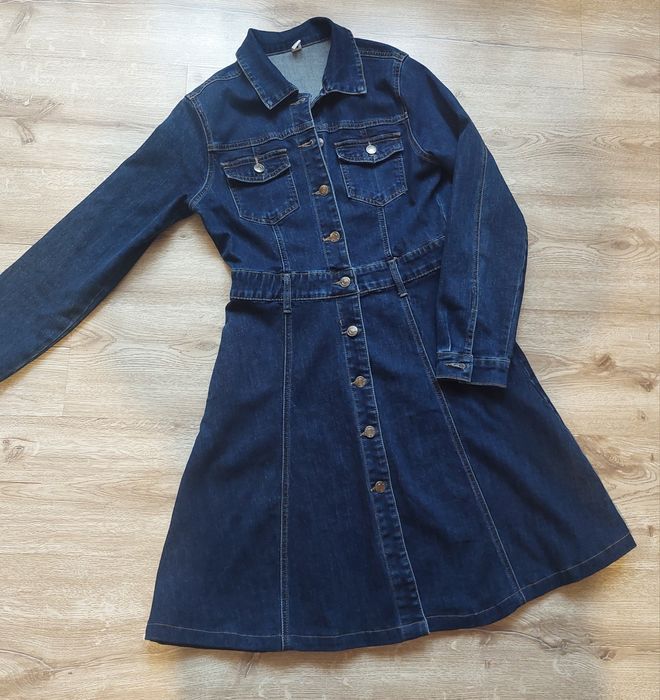 Дамски дънков  сукман