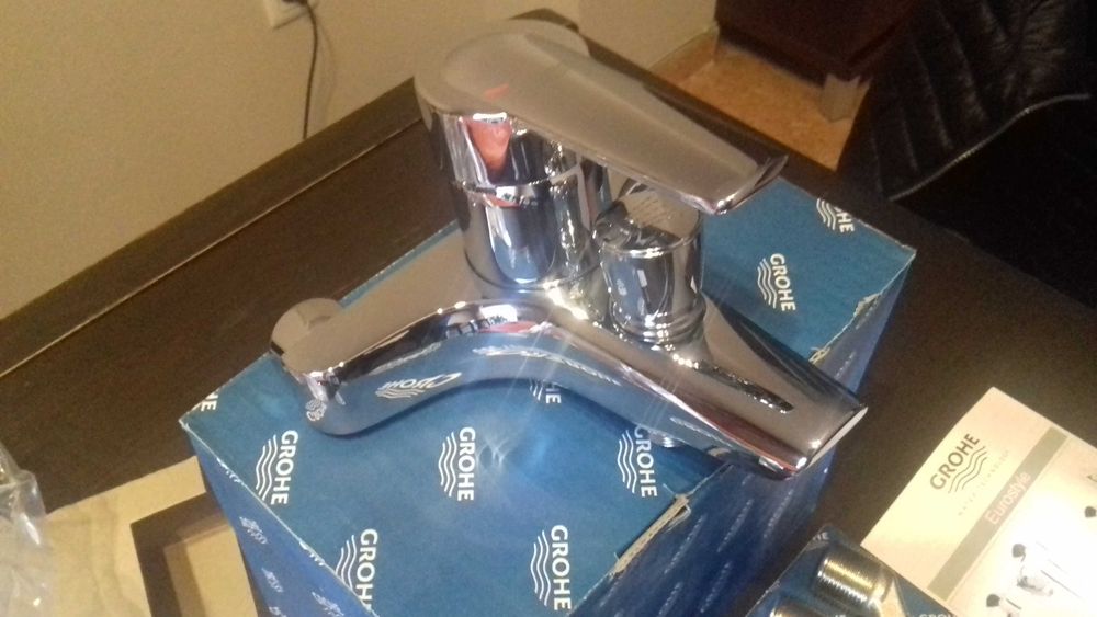 Baterie/robinet monocomandă cadă (vană), GROHE EUROSTYLE 33 591 000