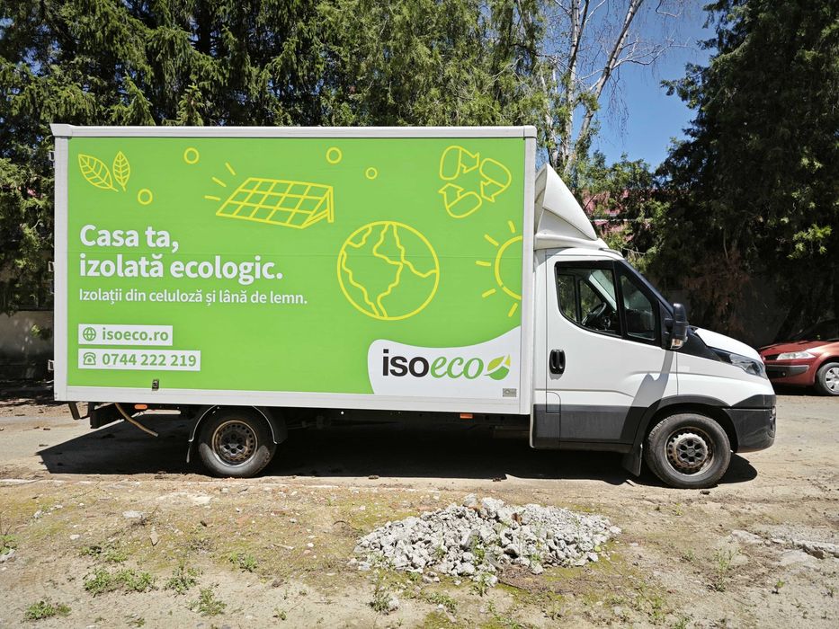 Izolatie lana de lemn si izolatie celuloza