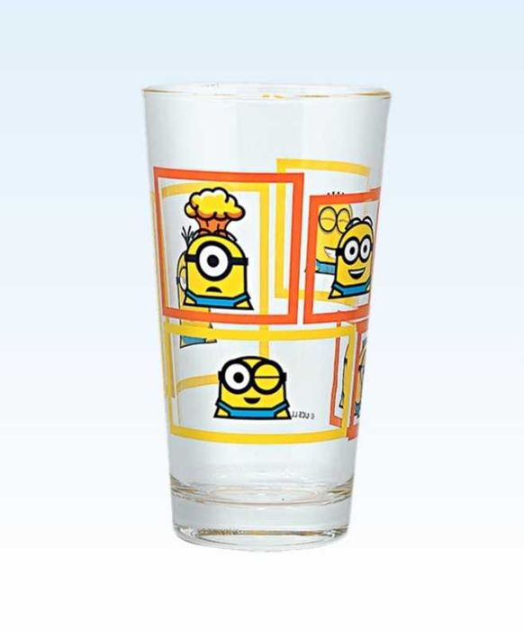 Бокалы JAKALA (Италия) желтые 390 мл 9 шт