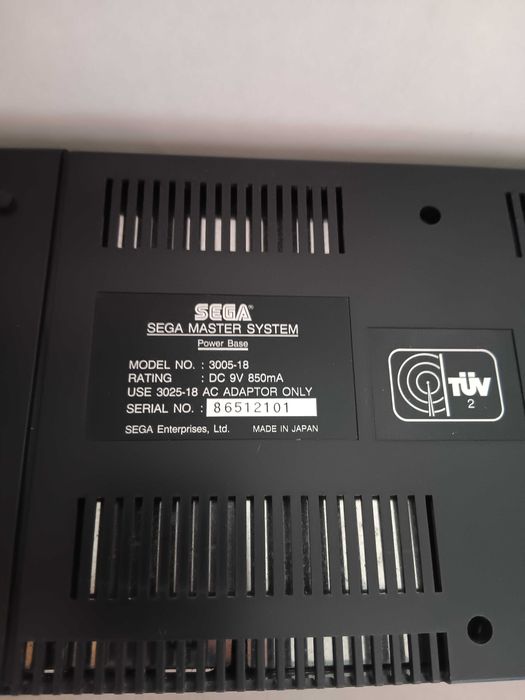 Sega Master System Power Base, Consola Japoneza Originala ,de Colectie