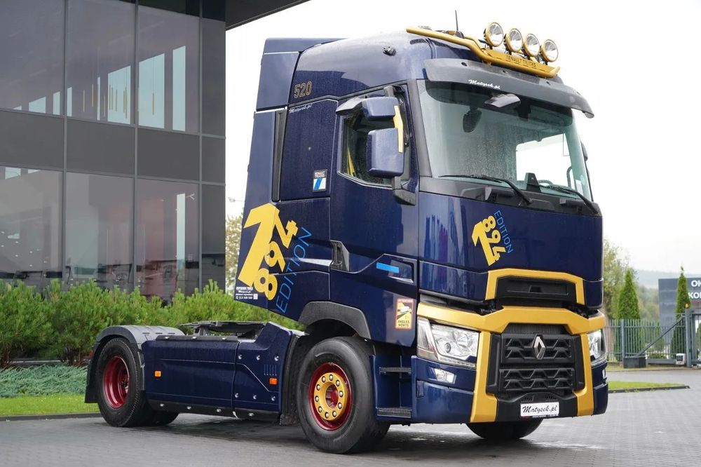 Renault T 520 / EDIȚIE LIMITĂ - 1894 / FULL AIRMATIC / RETARDER / I-PARK COOL / HIDRAULICĂ / PIELE / VERSIUNE FOARTE BOGAȚĂ / DUPĂ CONTRACTUL DE SERVICE