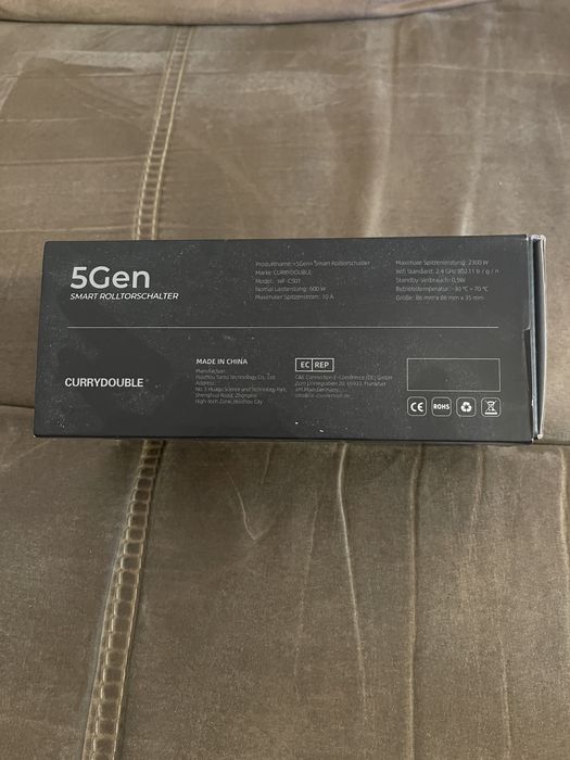 CURRYDOUBLE 5th Generation intrerupator jaluzele