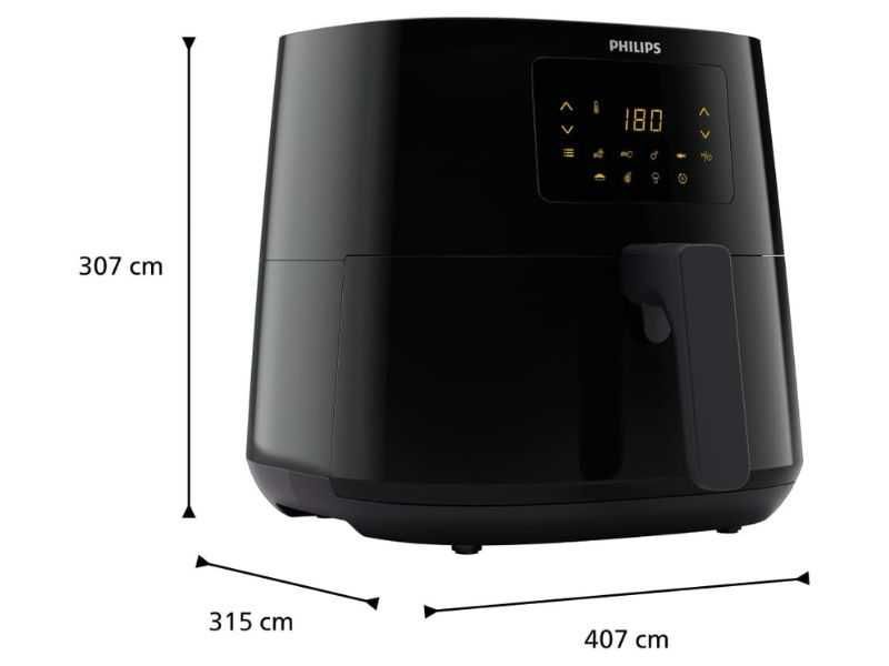 Еър Фрайър Philips Essential XL – 6.2 литра, 2000 W