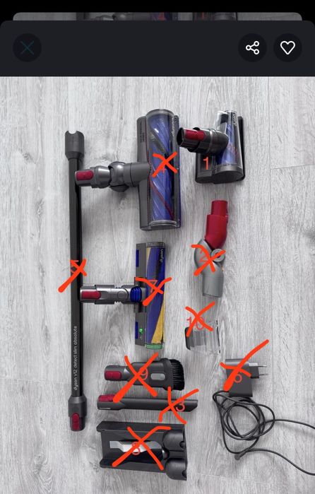 Accesorii originale dyson