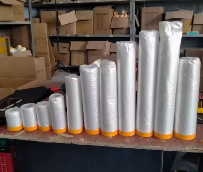 Малярный  скотч с плёнка для повседневной и ремонтных нужд