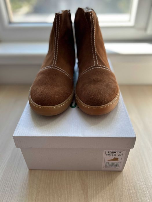 Продавам нови дамски кожени анатомични обувки SAGUY'S