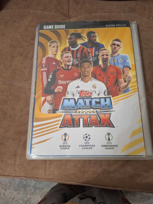 Албум с футболни карти Match Attax сезон 2024/25