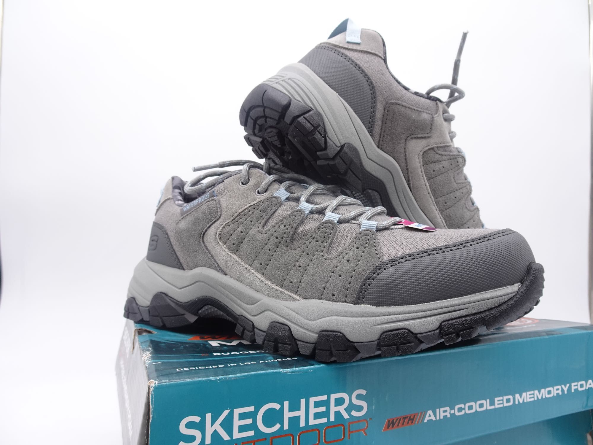 Skechers 39 nr Selmen-Aerial Glamour Ladies Walking Shoe Grey , hard