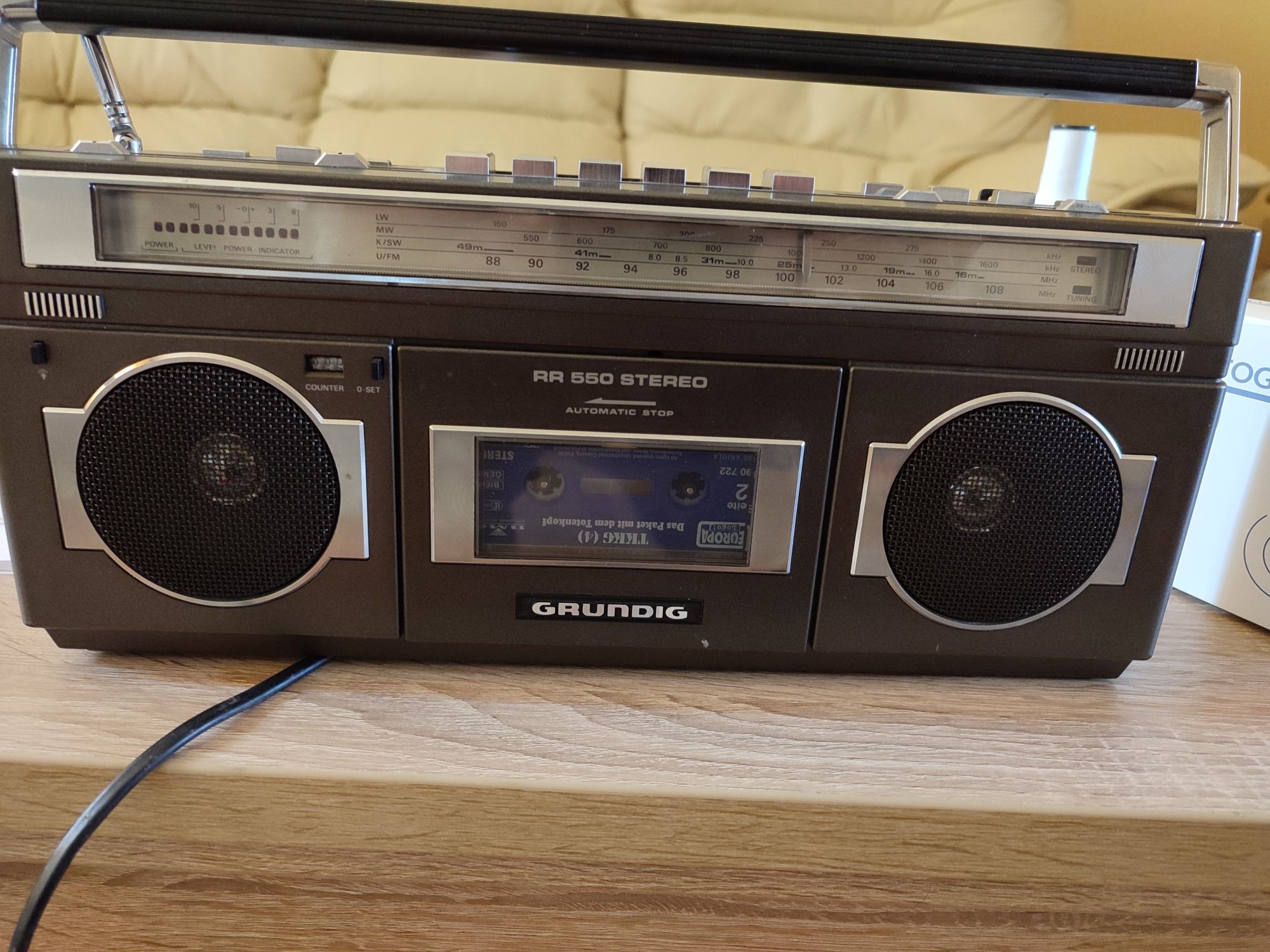 Radio Grundig RR 550 stereo model rar