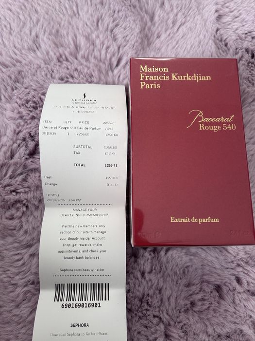 Baccarat Rouge 540 70ml