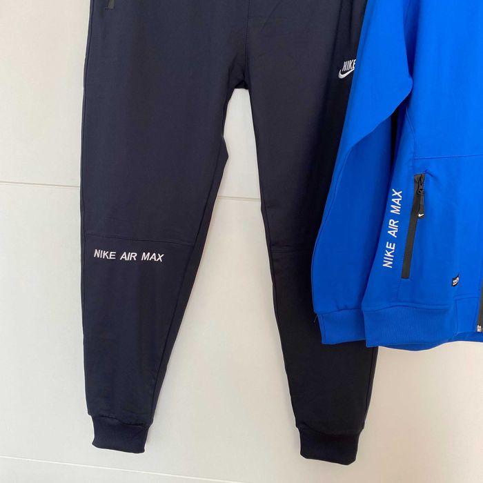Trening NIKE AIR MAX albastru bleumarin / bluza pantaloni barbati XXL