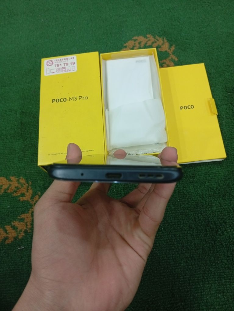 Poco M3 Pro 5G Power Black 4/64GB