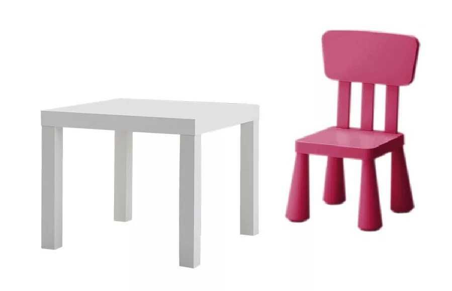 Стол и стульчик ikea для детей до 6 лет