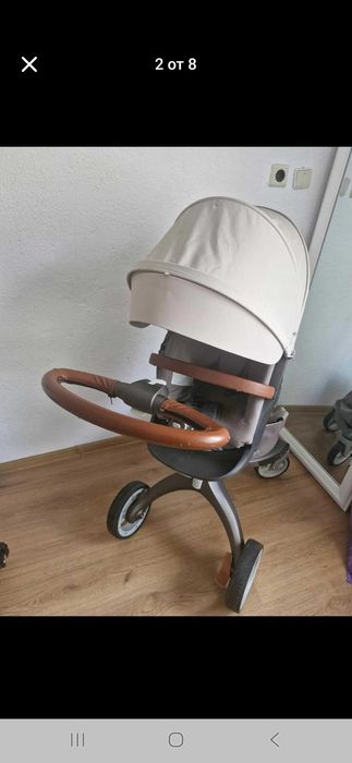 Количка Stokke ( летен и зимен кош)