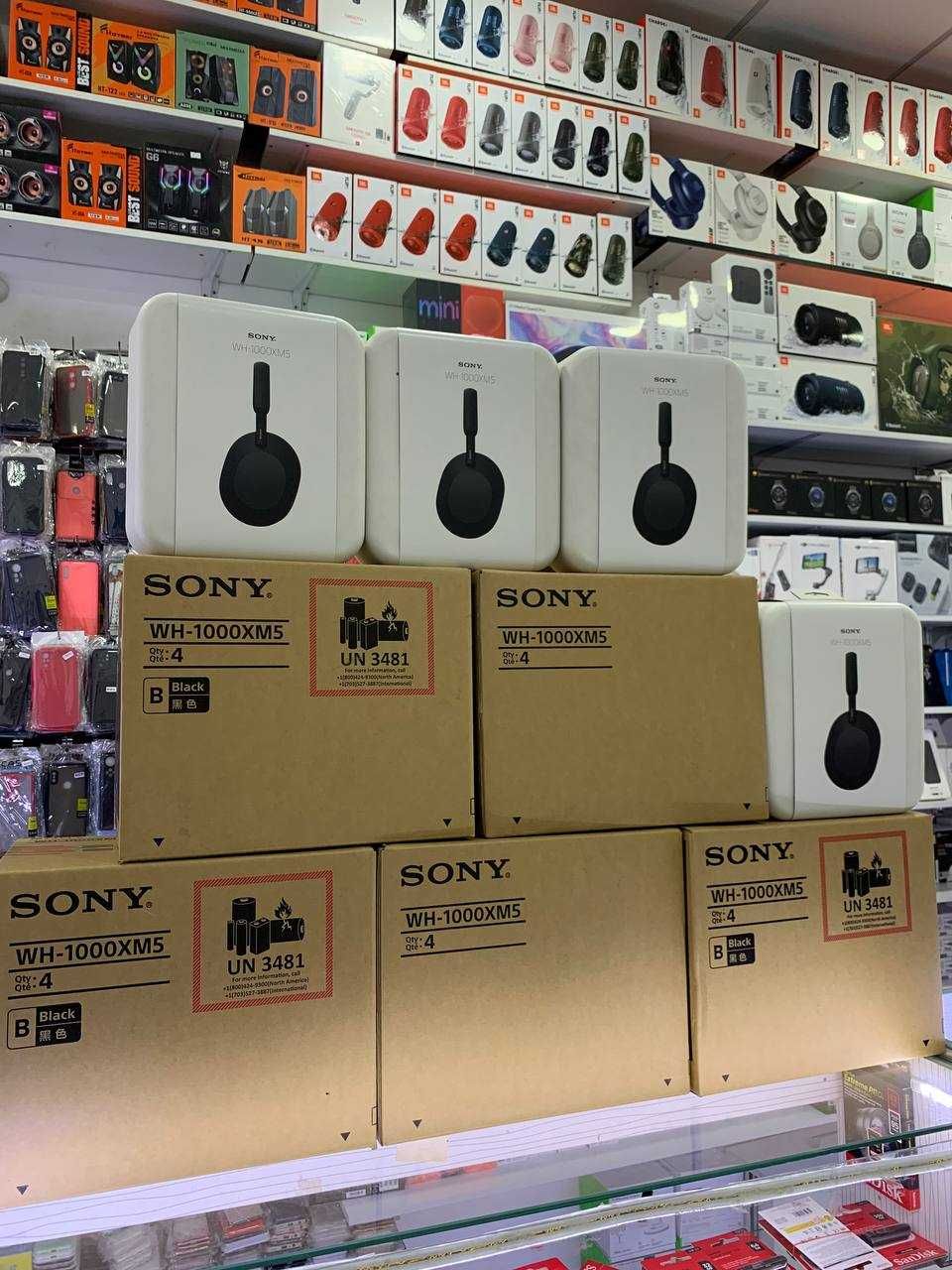 Беспроводные наушники Sony WH-1000XM5, ANC шумоподавления