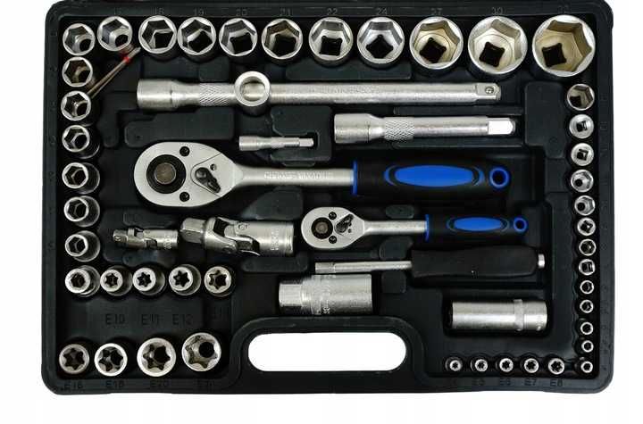 Trusa scule 108 piese tubulare surubelnita E torx (BK-109-01)